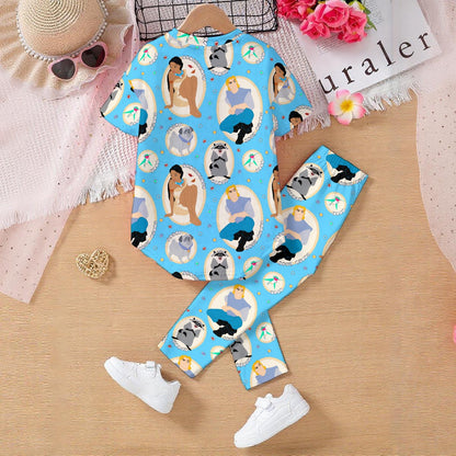Riverbend Friends Kids' Casual Top and Pants Set