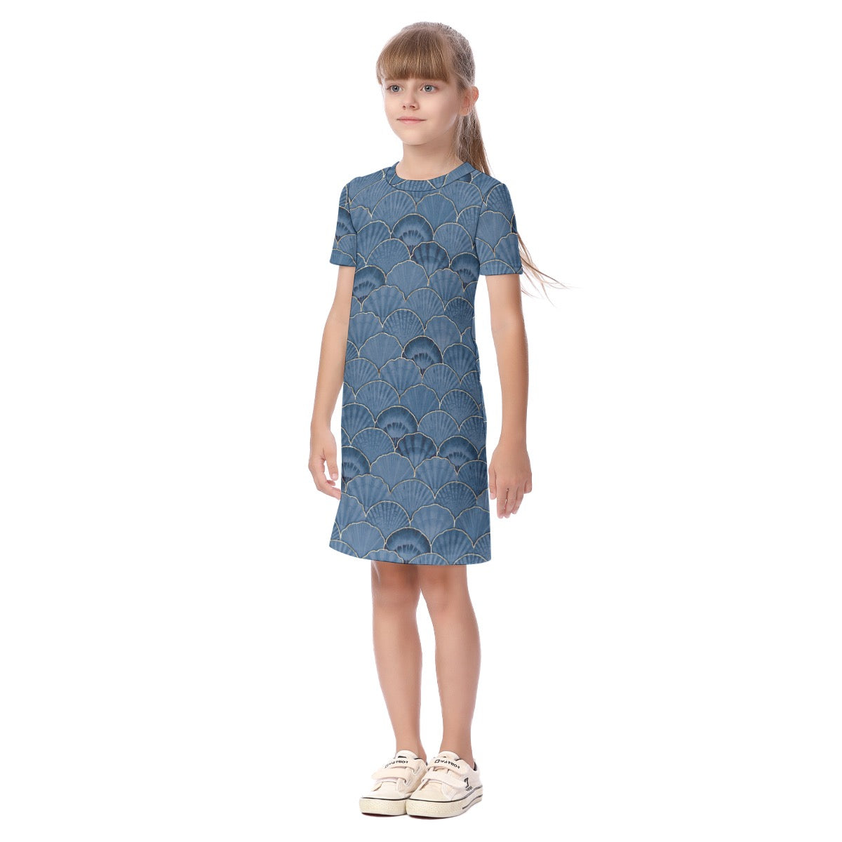 Shells Kid's Short Sleeve Dress