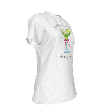 Margarita Society Social Club Women's Round T-Shirt
