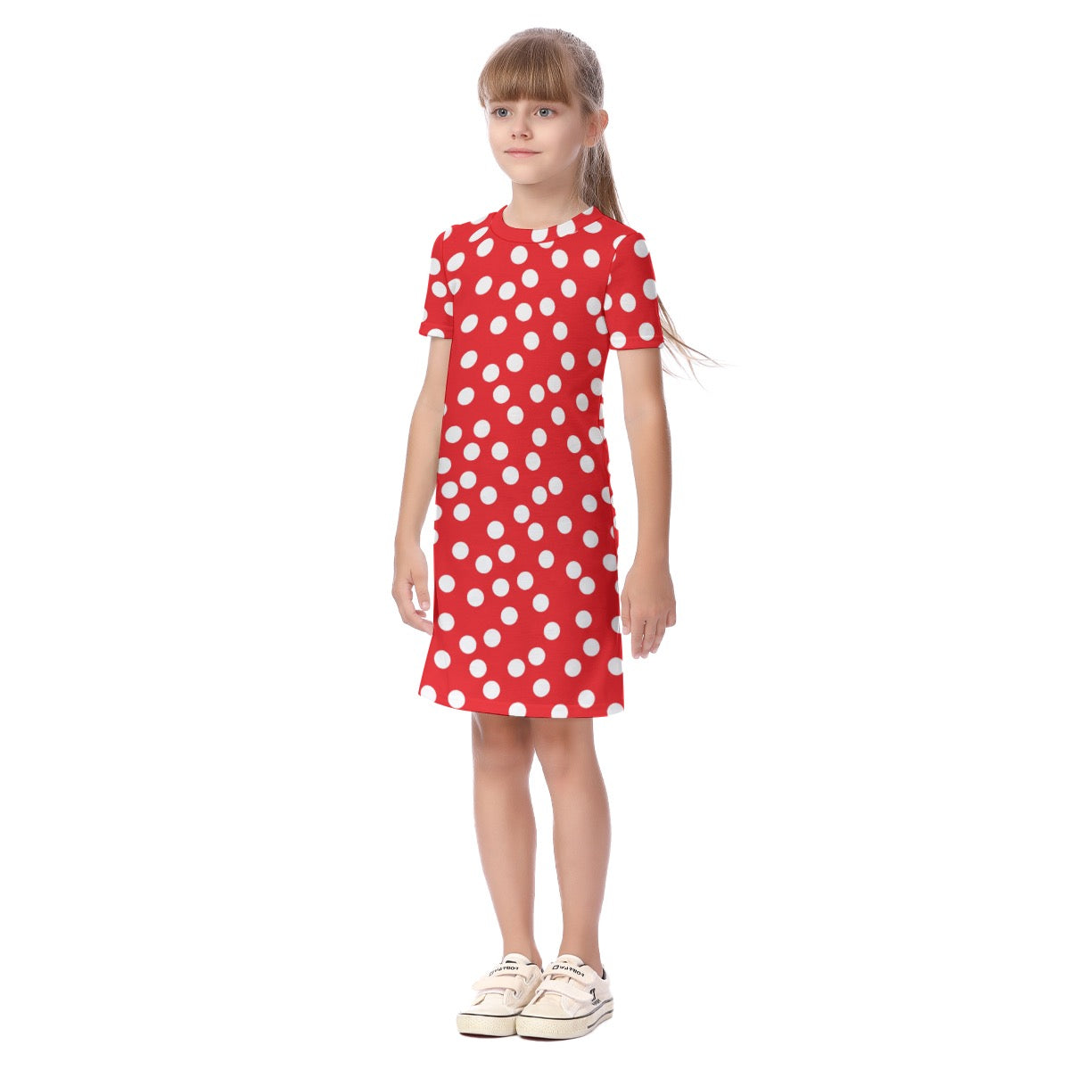Dots Kid's Short Sleeve Dress