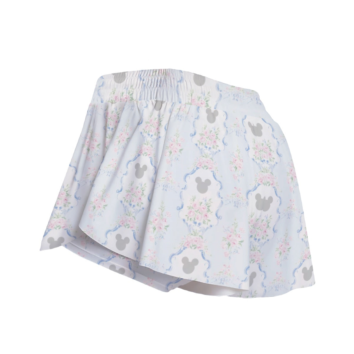 Blue Grandmillenial Women's Sport Skorts With Pocket