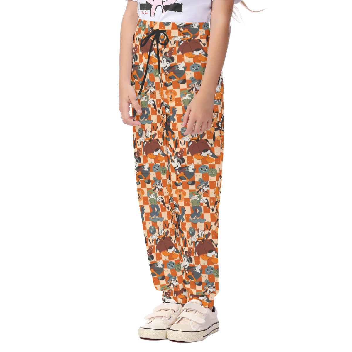 Vintage Halloween Friends Kid's Casual Pants