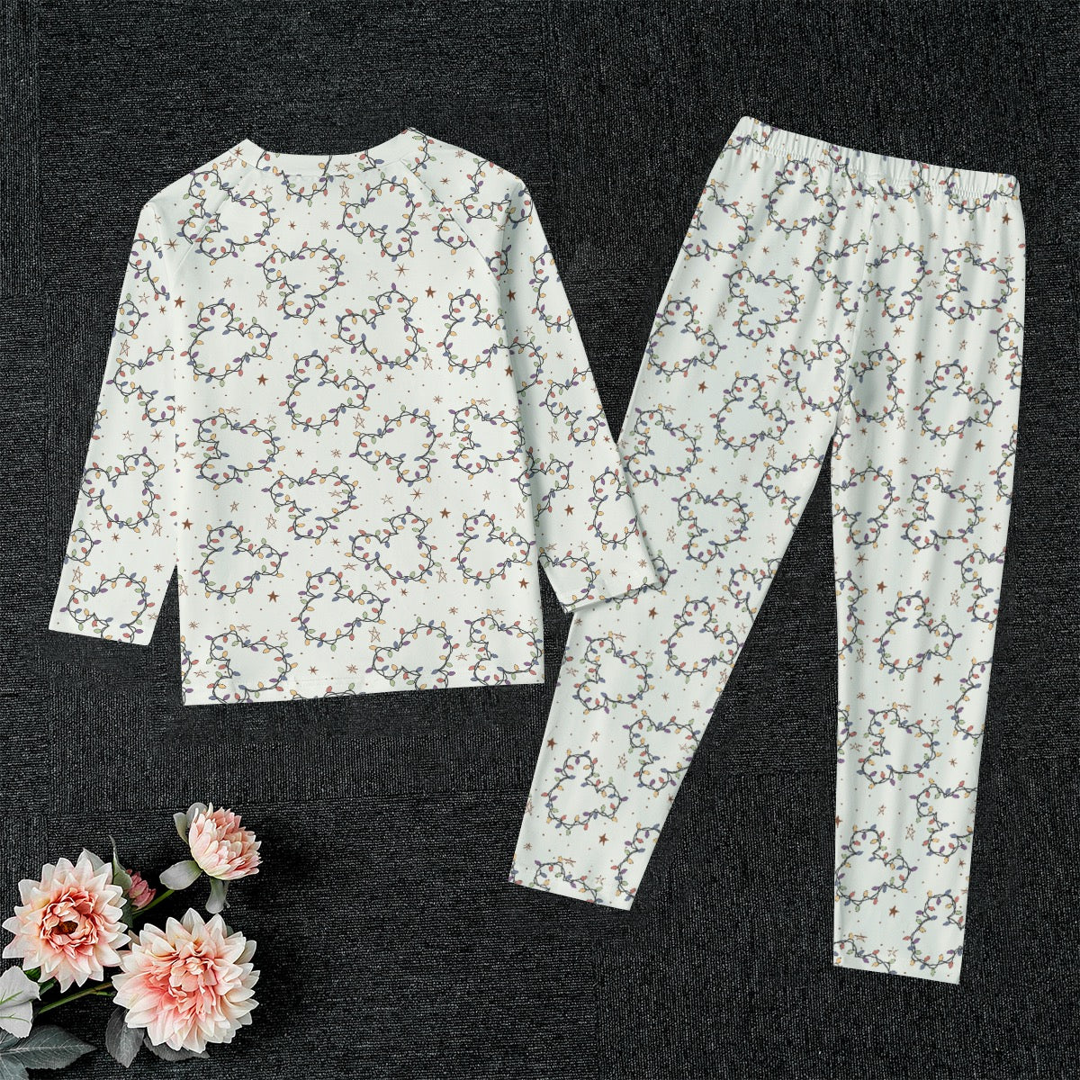 MM Lights Kid's Raglan Sleeve Pajama Set
