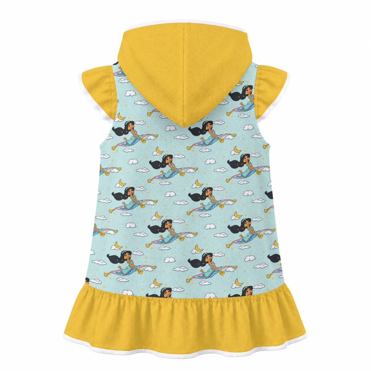 A Whole New World Girls' Hooded Beach Cover-Up
