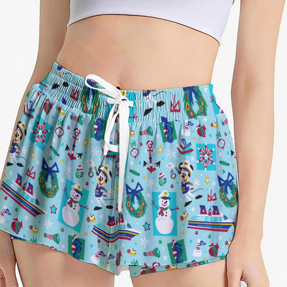 Holiday Cruise Women's Sport Skorts With Pocket