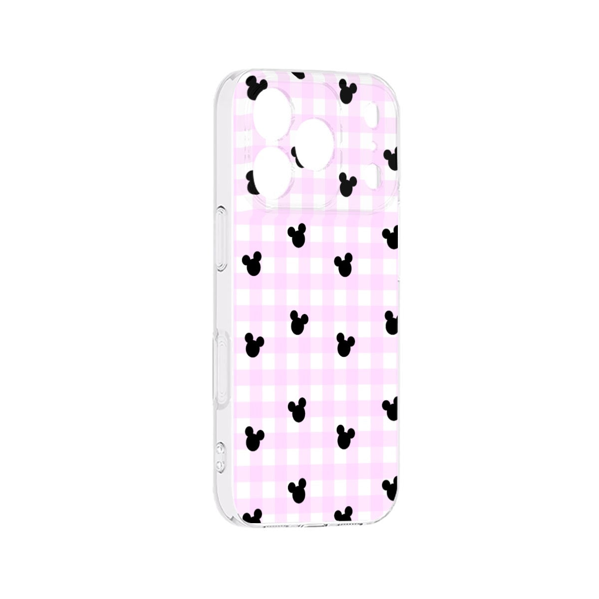 Bright Pink Gingham iPhone 17 Series Mobile Phone Case