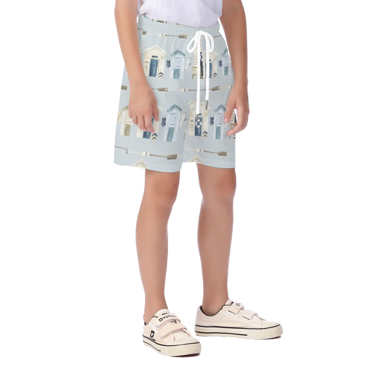 Beach Houses & Oars Kid's Beach Shorts