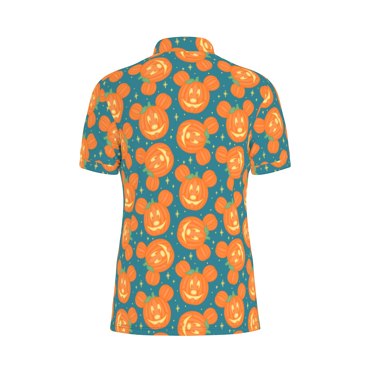 MM Jack O’Lantern Men's Stretch Collar Polo Shirt