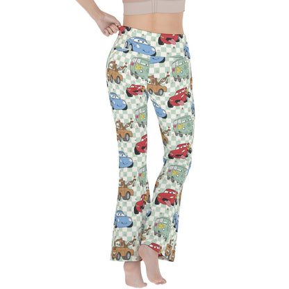 Cars  Women's Flare Yoga Pants