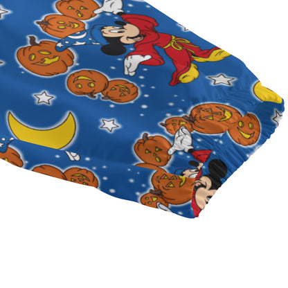 Pumpkin Sorcerer Unisex Pullover Jacket With Zipper Closure