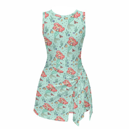 Under The Sea Girls Sports Romper