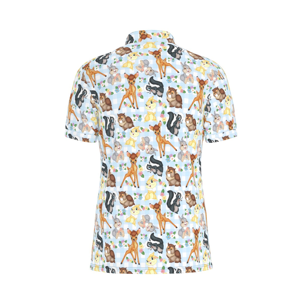 Forest Friends Men's Stretch Collar Polo Shirt
