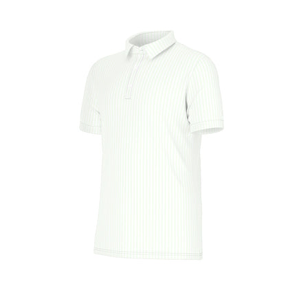 Brighton Stripe Men's Stretch Collar Polo Shirt
