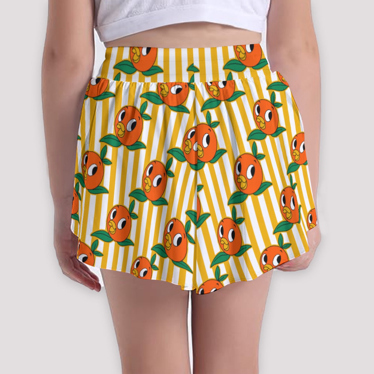 Striped Birdie Girls' Sports Culottes