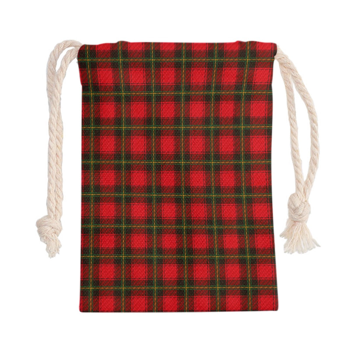 Classic Christmas Plaid Christmas Sack
