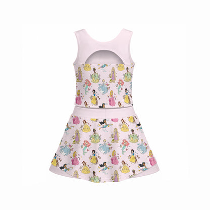 Princess Women's Sports Tank & Skort Set