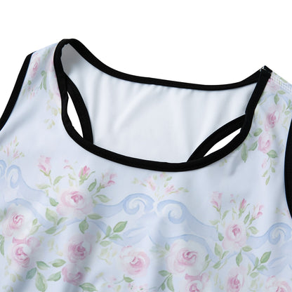 Grandmillenial Roses Women's Sports Bra