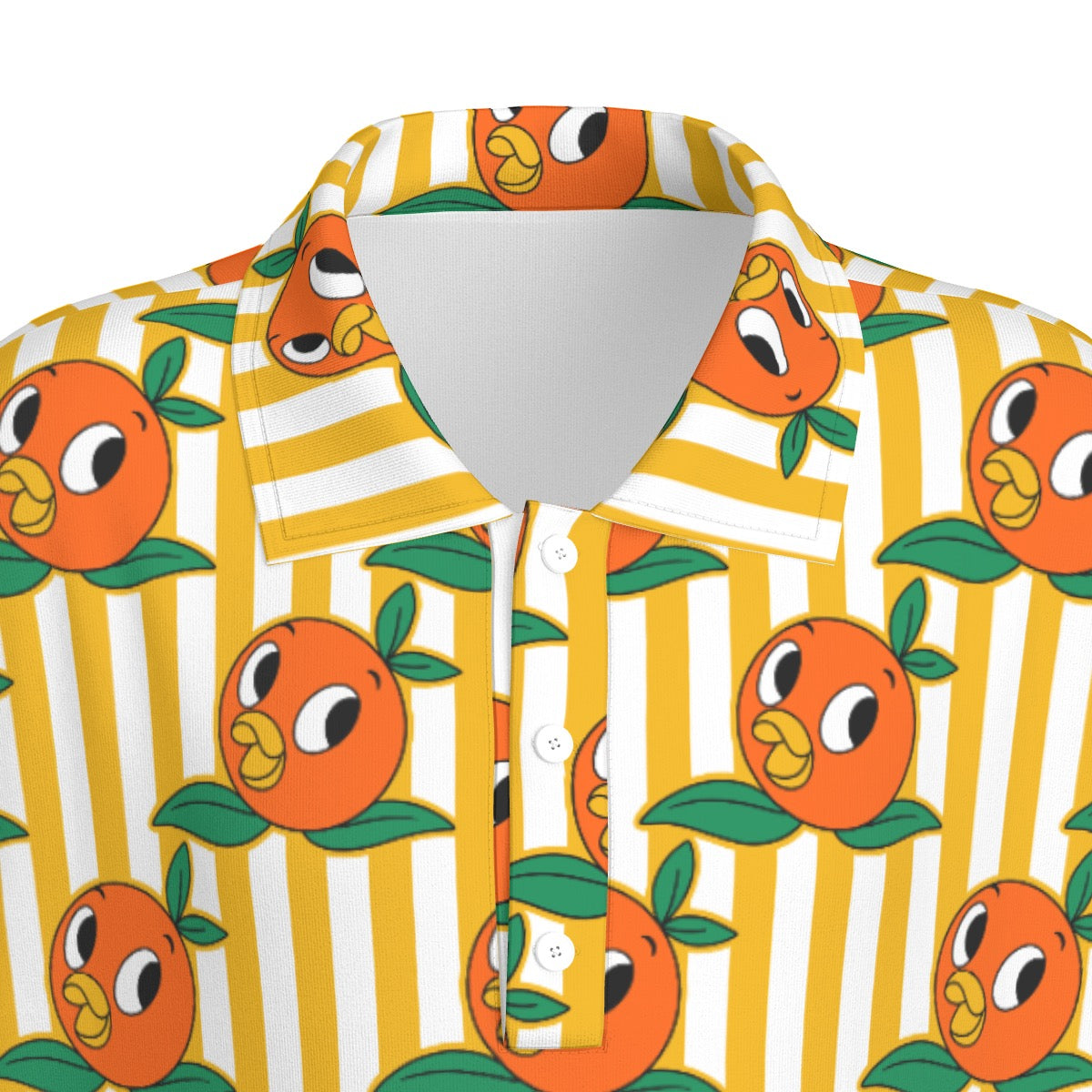 Striped Birdie Polo Collar Jersey