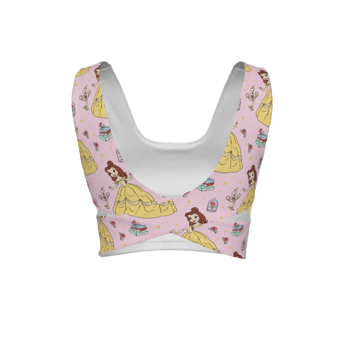 The Beautiful Princess Women's Back Cross Sports Bra