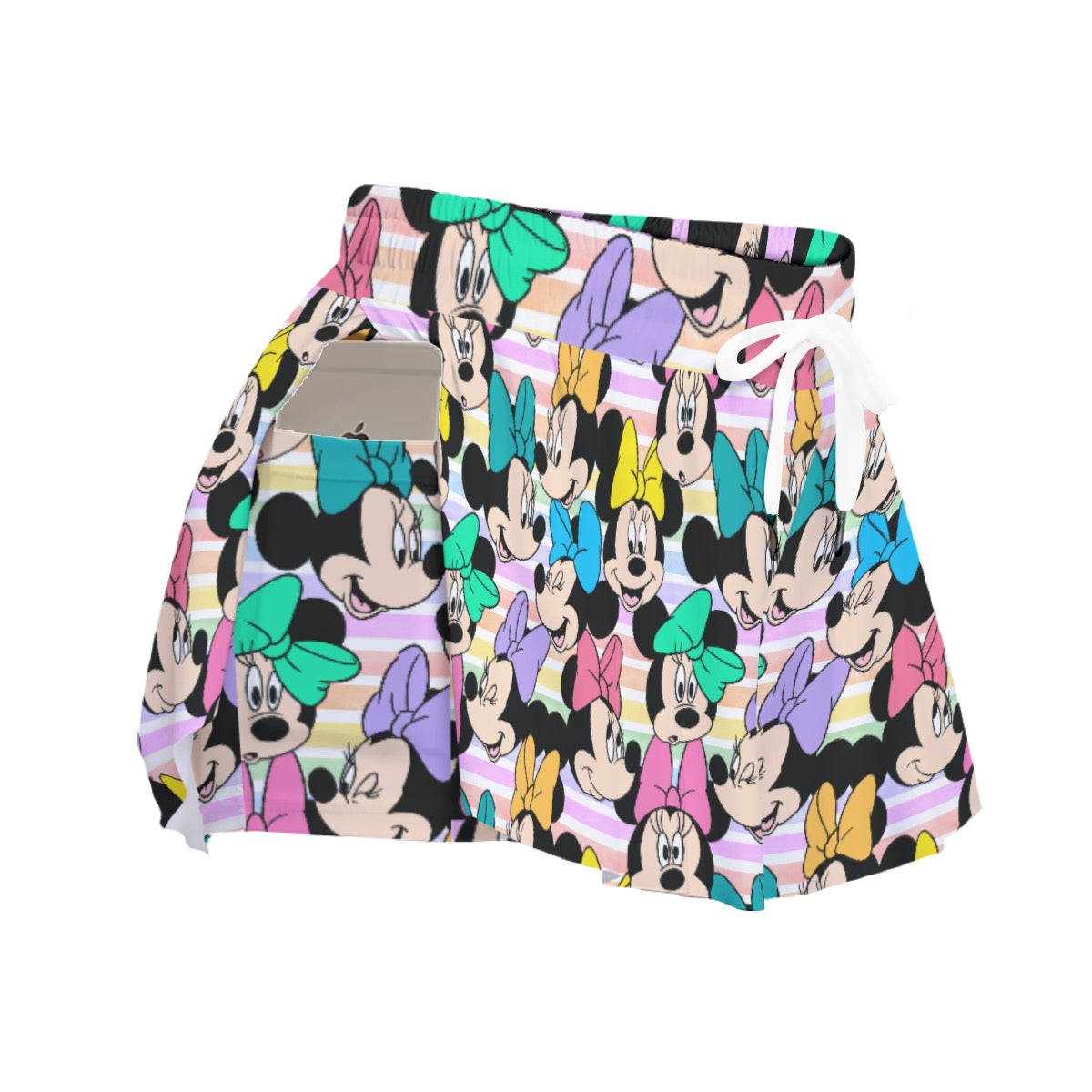 Happy Minnie Women's Sport Skorts With Pocket
