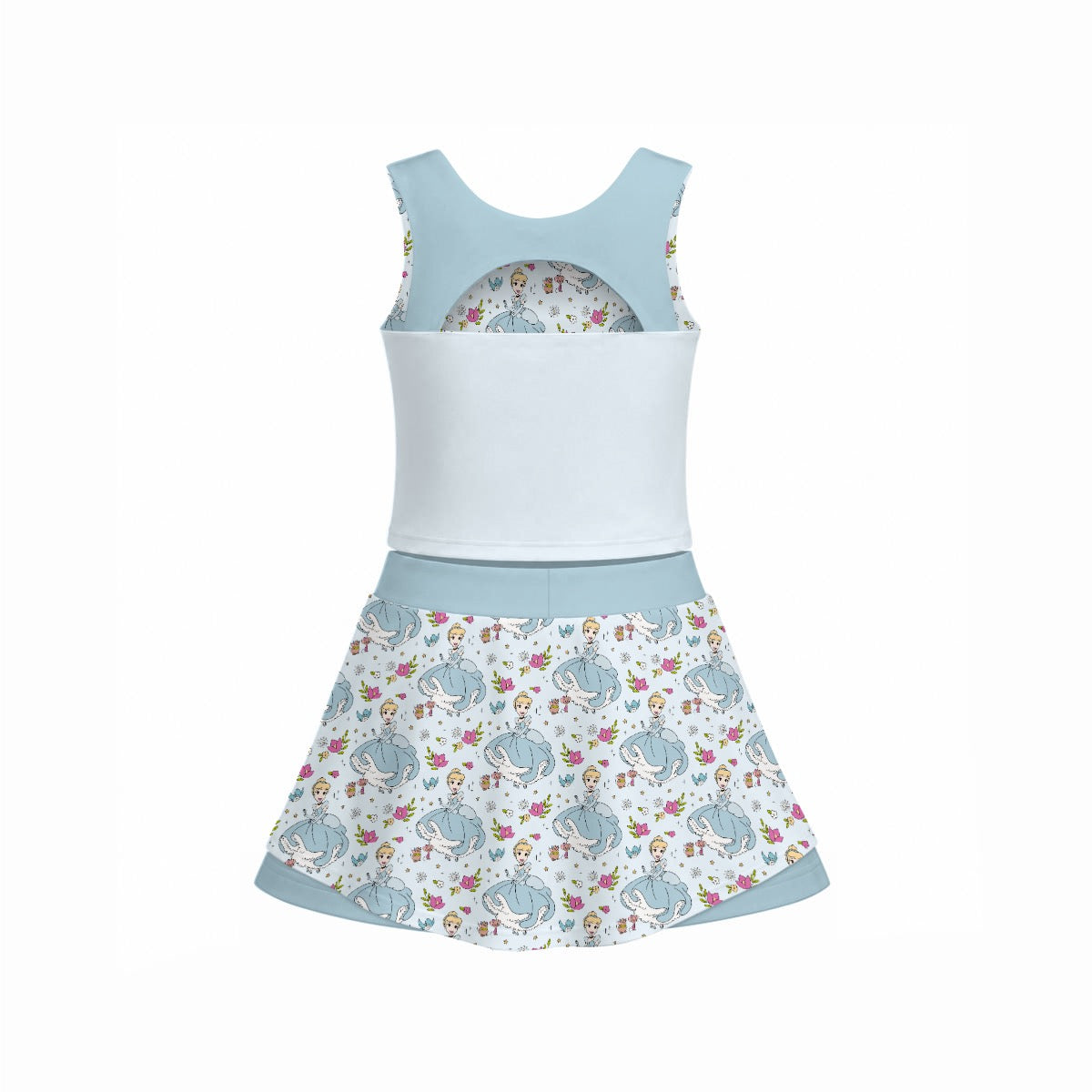 Cindy Women's Sports Tank & Skort Set