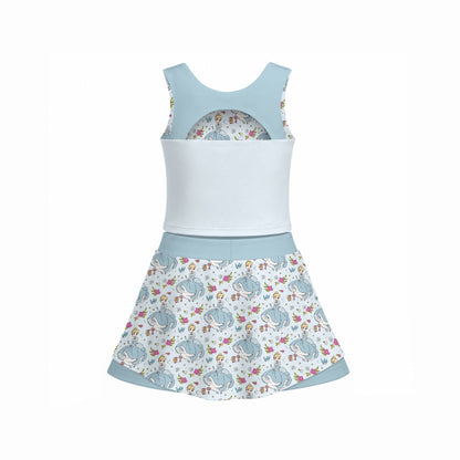 Cindy Women's Sports Tank & Skort Set