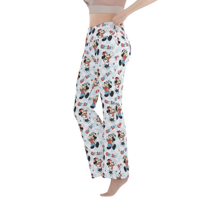 Checkered Cruising MM Women's Flare Yoga Pants