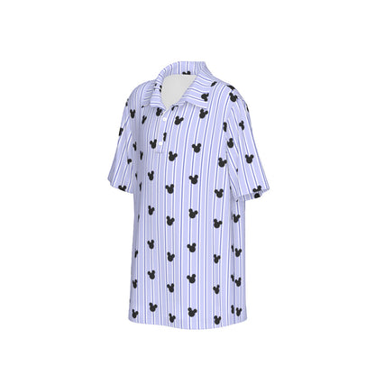 Blue Stripe Boys Polo Collar Jersey |210GSM