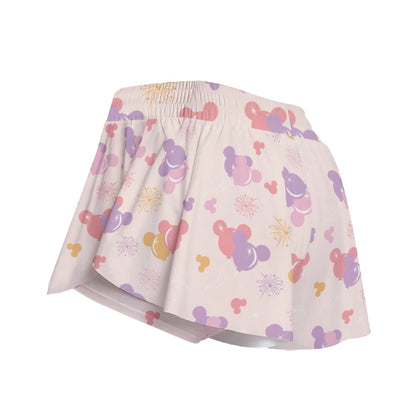 Pastel MM Balloons Women's Sport Skorts With Pocket