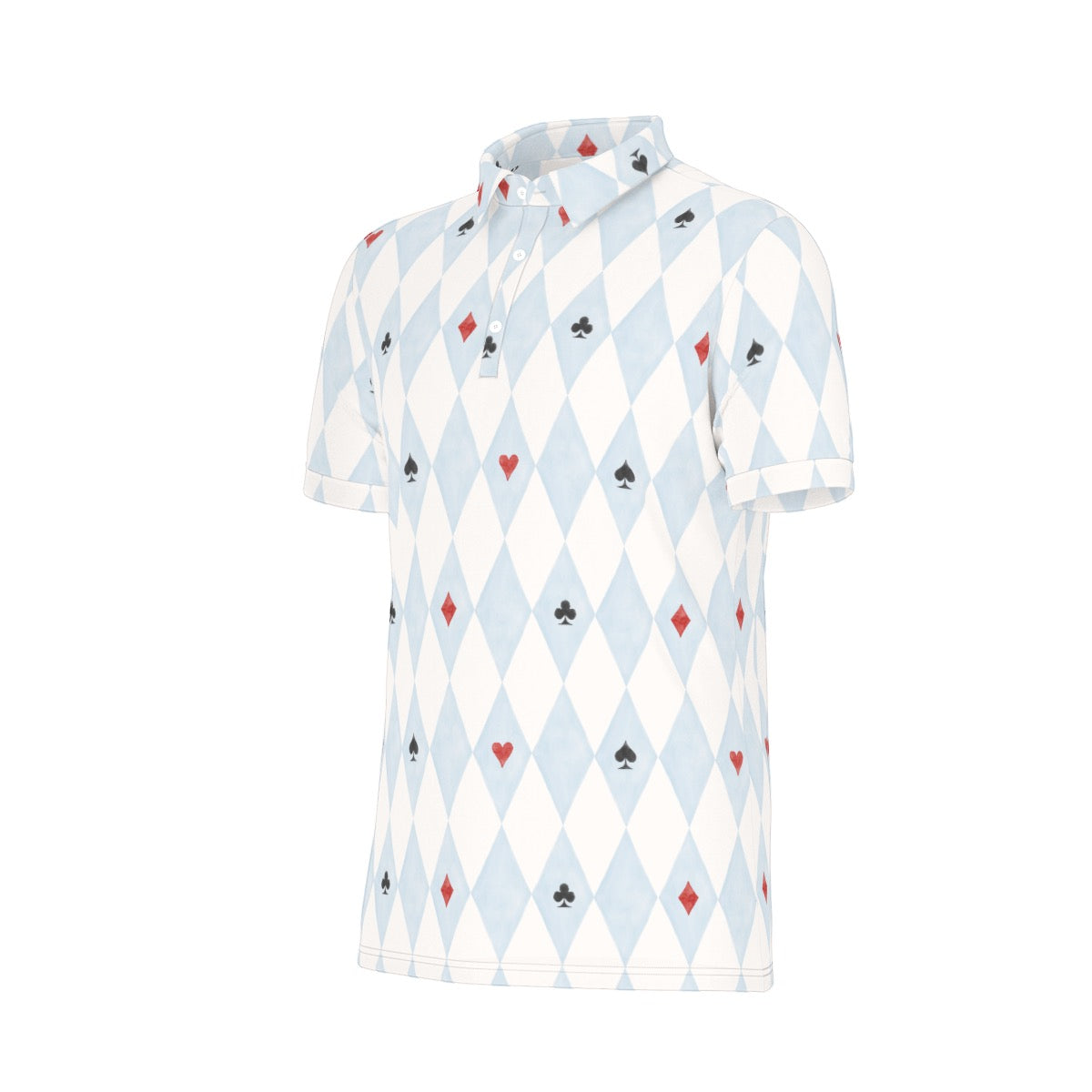 Alice Suited Men's Stretch Collar Polo Shirt
