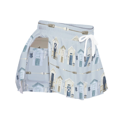 Beach Houses & Oars Women's Sport Skorts With Pocket