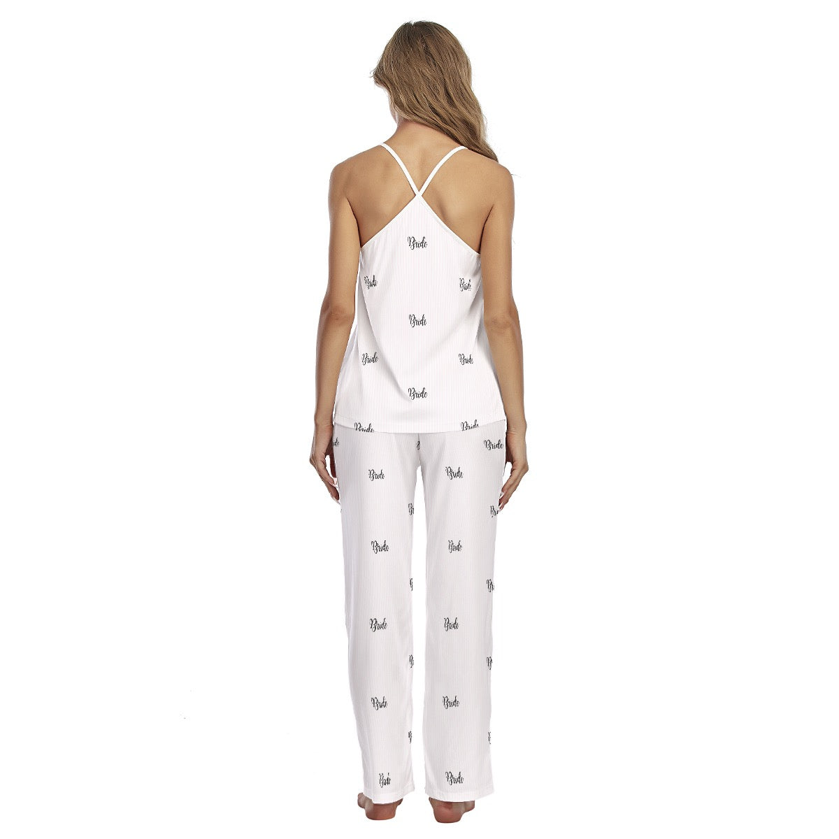 Striped Bride Women's Cami Pajamas Set