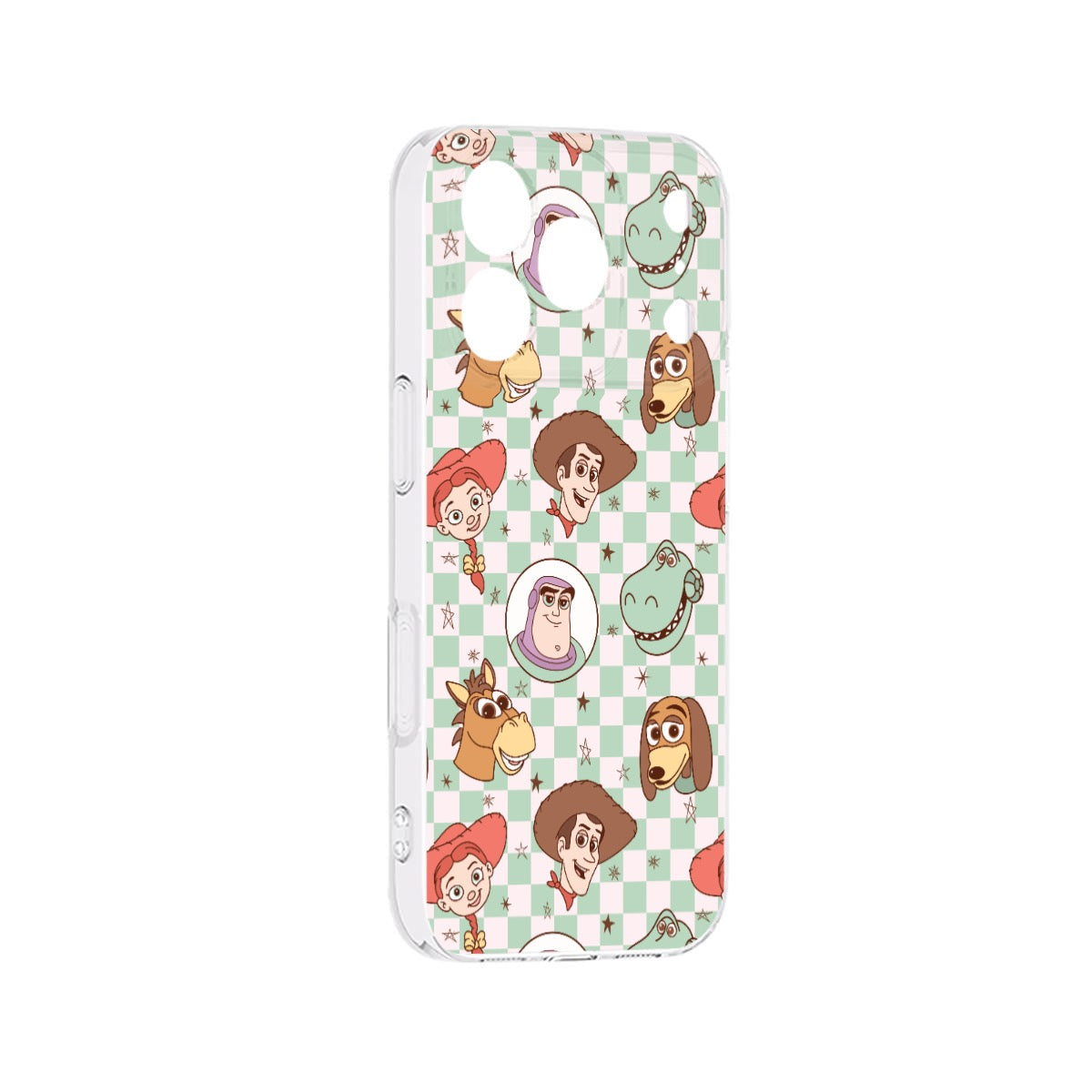 Checkered TS iPhone 17 Series Mobile Phone Case