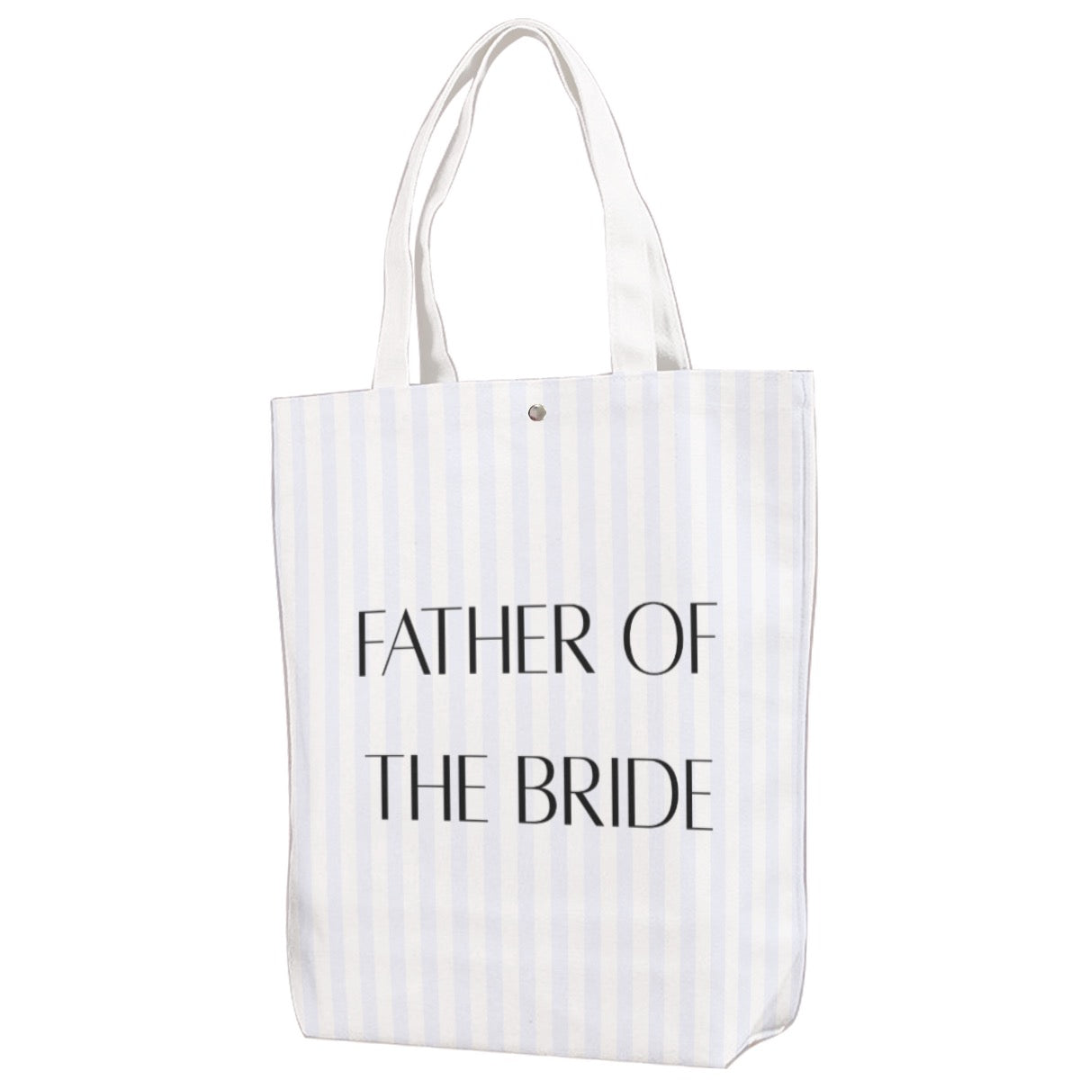 Father of the Bride Canvas Bag With Shoulder Strap