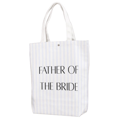 Father of the Bride Canvas Bag With Shoulder Strap
