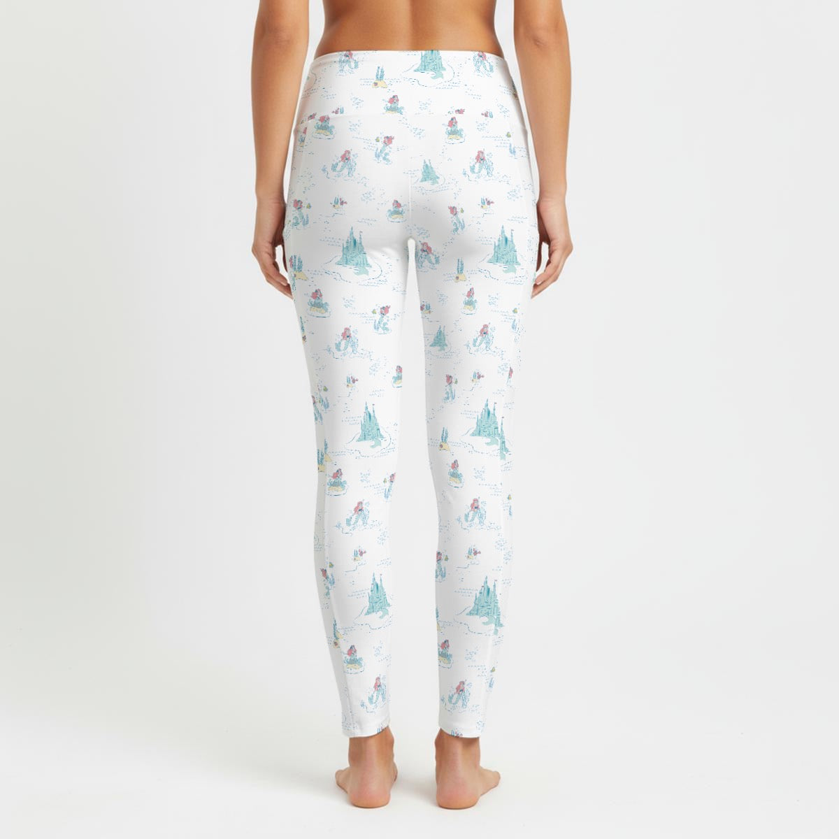 Under the Sea Women's High Waist Leggings With Side Pocket
