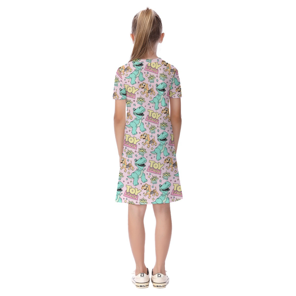 Pink Toys Kid's Short Sleeve Dress