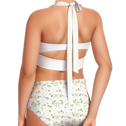 Camilla Women's Swimsuit Set With Halter