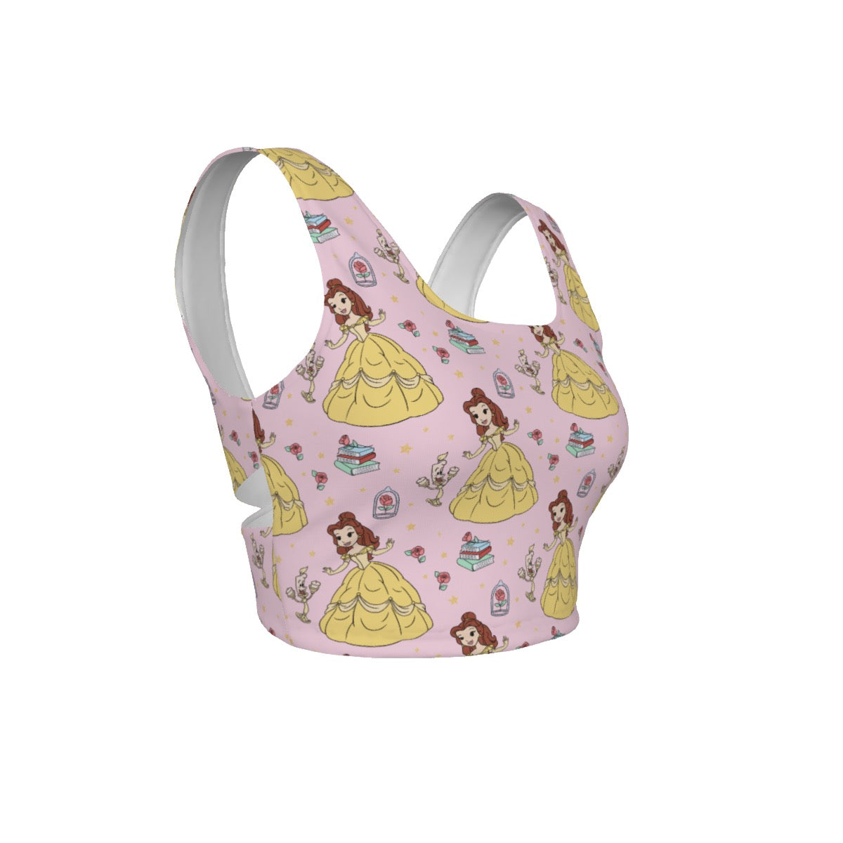 The Beautiful Princess Women's Back Cross Sports Bra