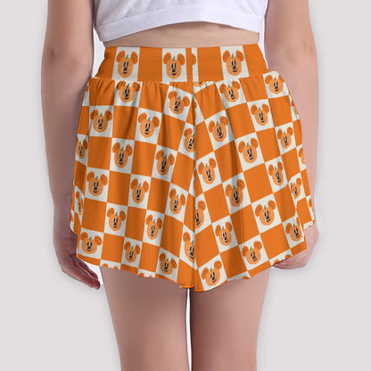 Pumpkin MM Check Girls' Sports Culottes