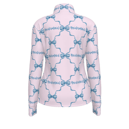 Bridesmaid Women's Long Sleeve Thumbhole Jacket|230GSM