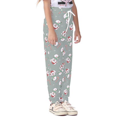 Snowman MM Kid's Casual Pants
