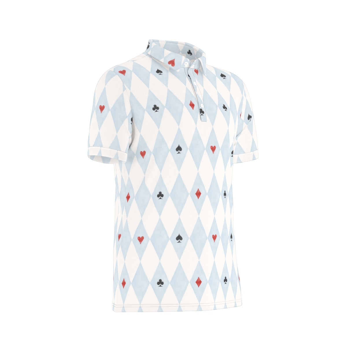 Alice Suited Men's Stretch Collar Polo Shirt