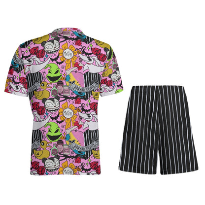 NBC Stitched and Striped Children's Sports T-Shirt Set