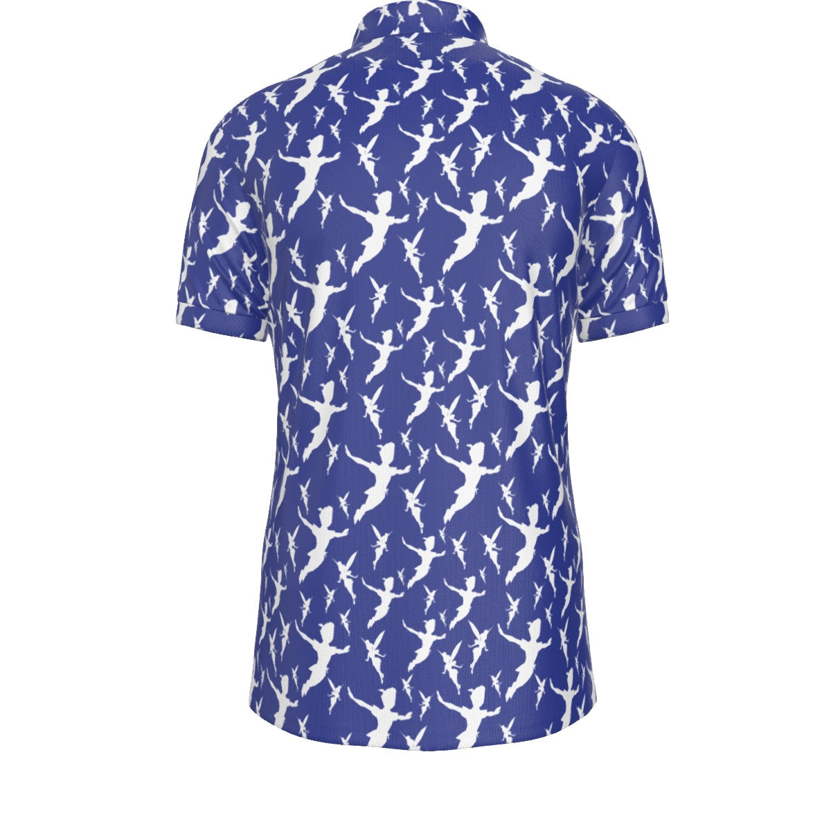 Blue Peter Silhouette Men's Stretch Collar Polo Shirt