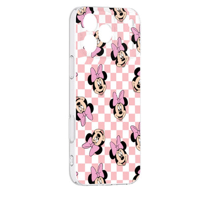 Checkered Minnie iPhone 17 Series Mobile Phone Case