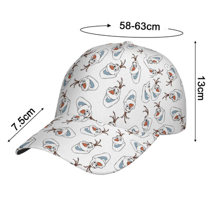 Snowman Peaked Cap