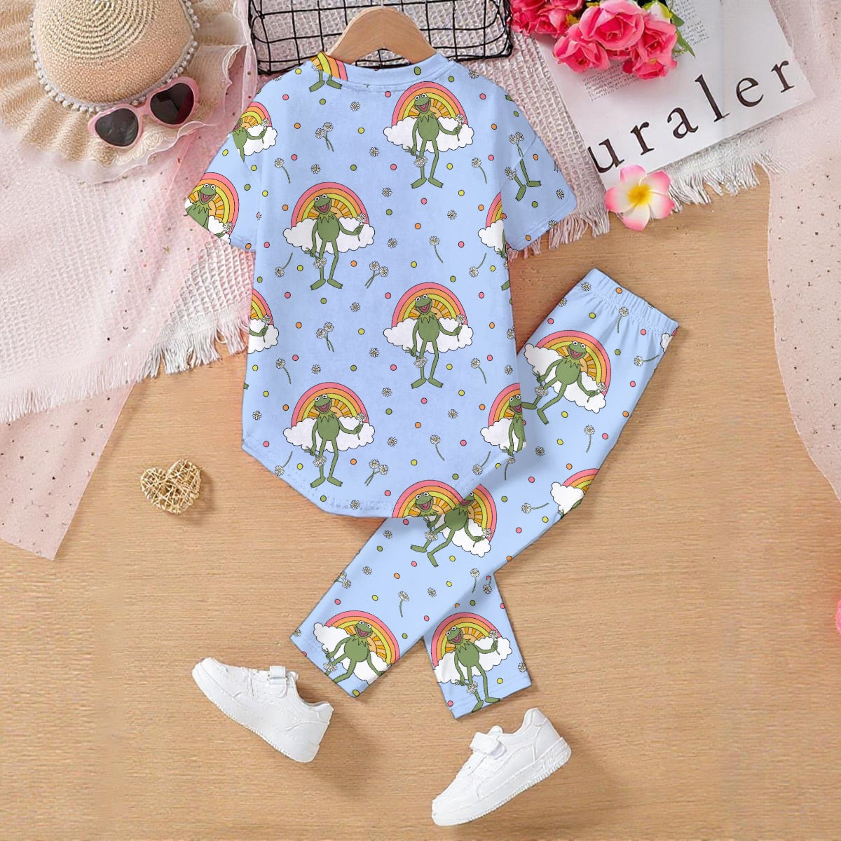Frog Kids' Casual Top and Pants Set