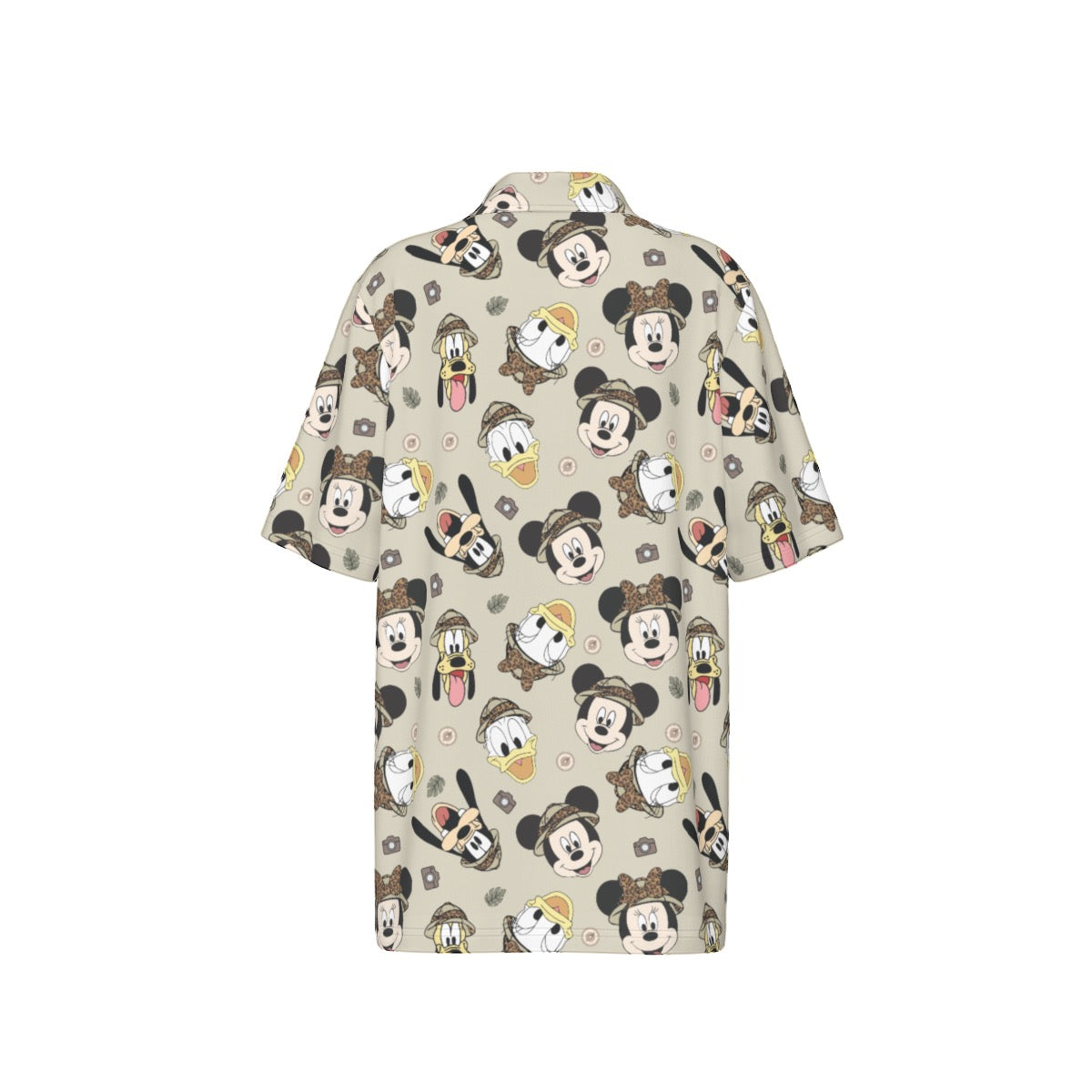 Safari Faces Polo Collar Jersey |210GSM