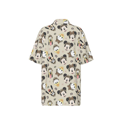 Safari Faces Polo Collar Jersey |210GSM